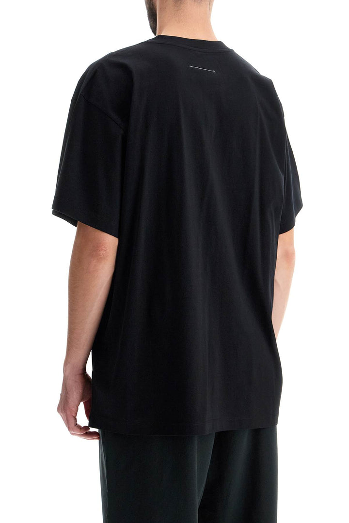 round-neck t-shirt with numerical logo-2