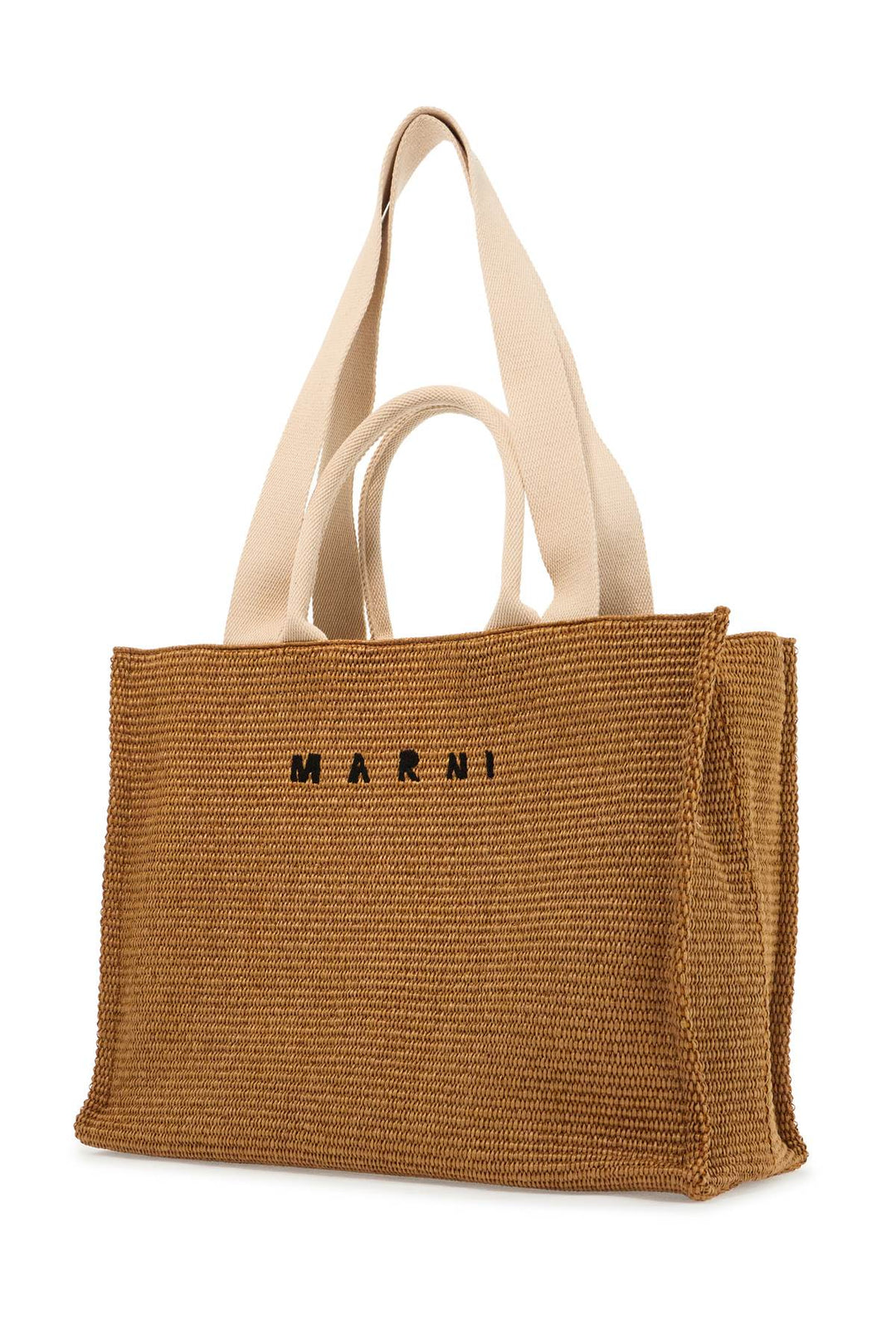 large raffia effect tote bag-2