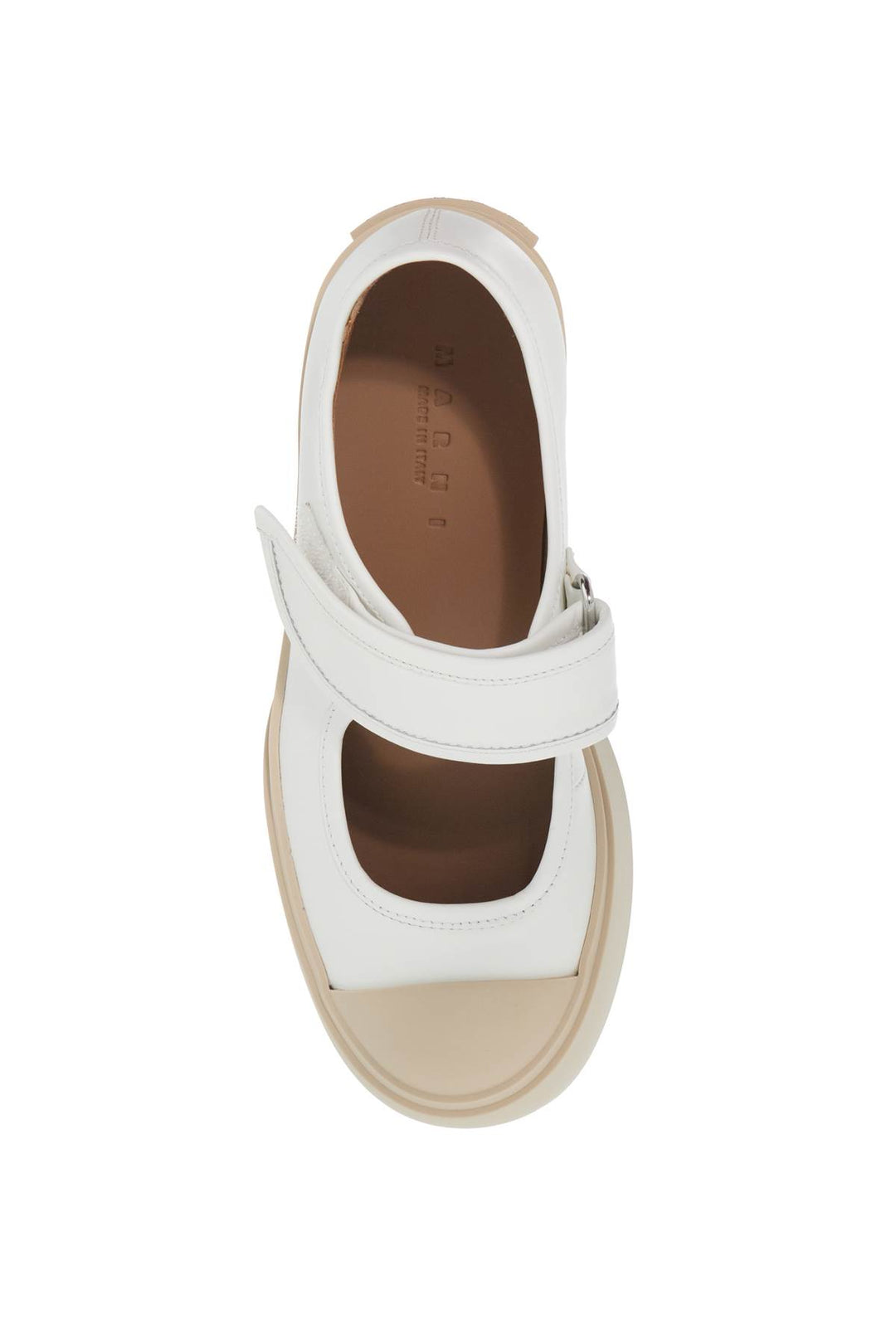 pablo mary jane nappa leather sneakers-1