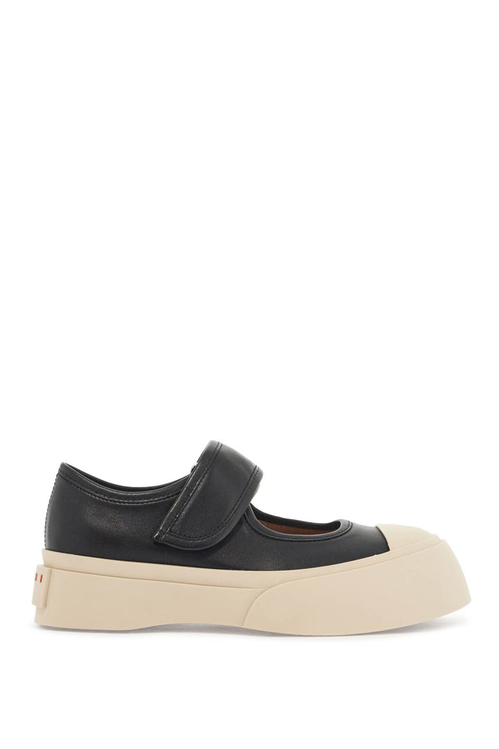 pablo mary jane nappa leather sneakers-0