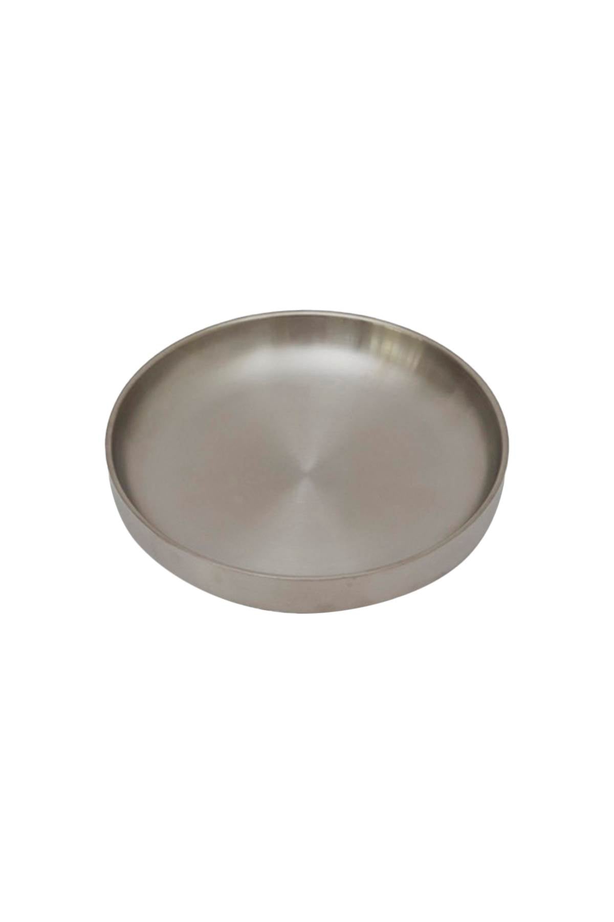 set of 2 stainless steel pasta plates 21 cm-0
