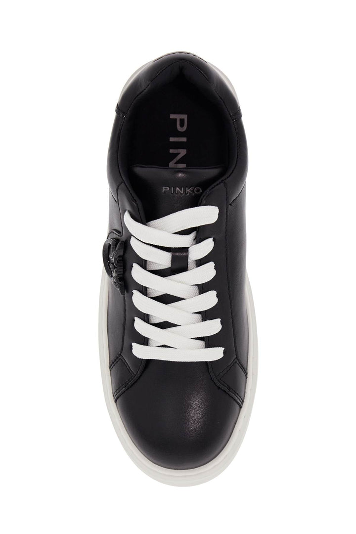 monogram detail platform sneakers with-1