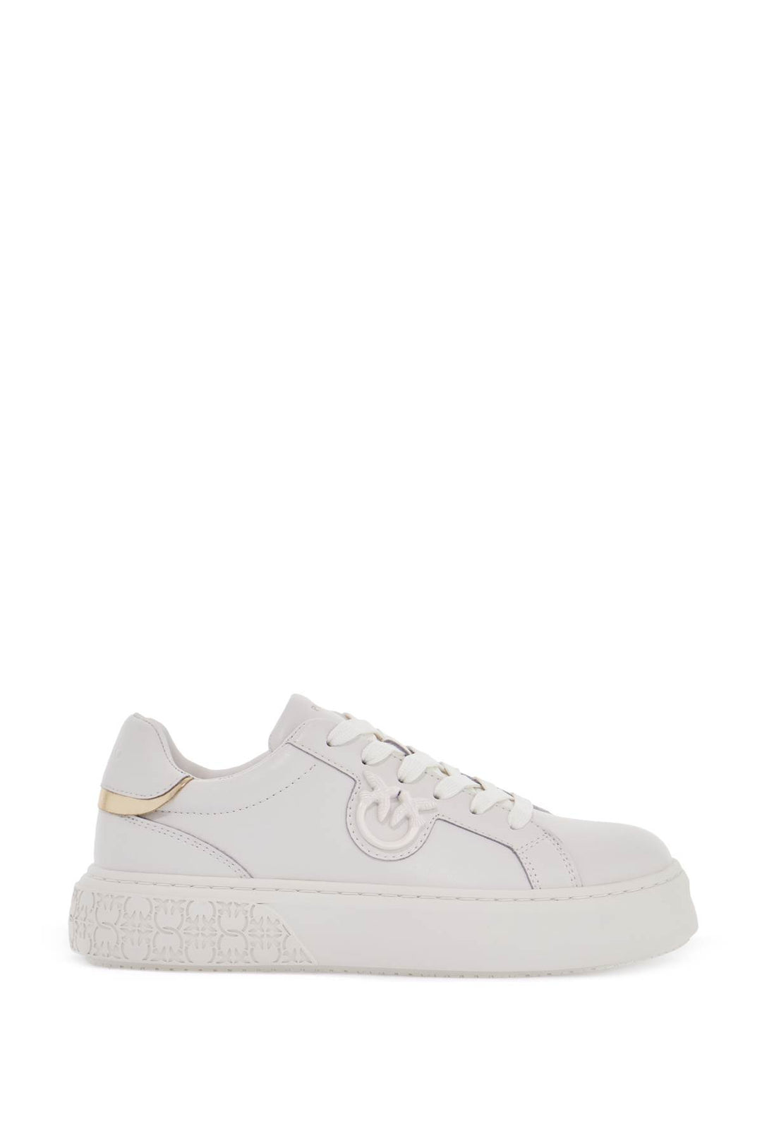 monogram detail platform sneakers with-0