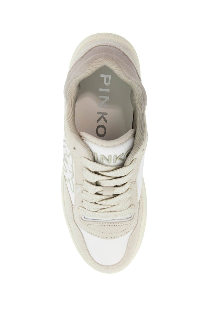 casual and elegant beige leather sneakers mandy 10-1