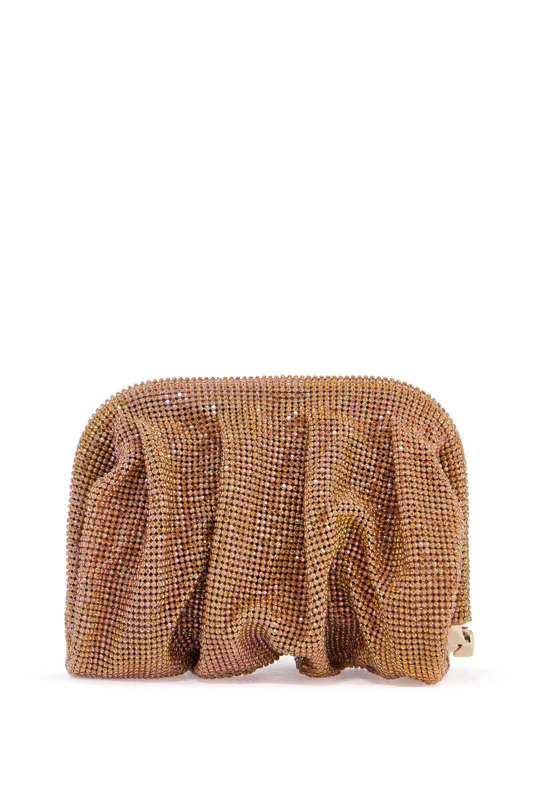 la petite handbag in gold strass mesh from the venus collection-0