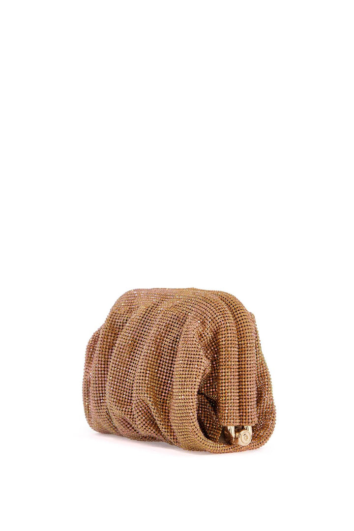 la petite handbag in gold strass mesh from the venus collection-2