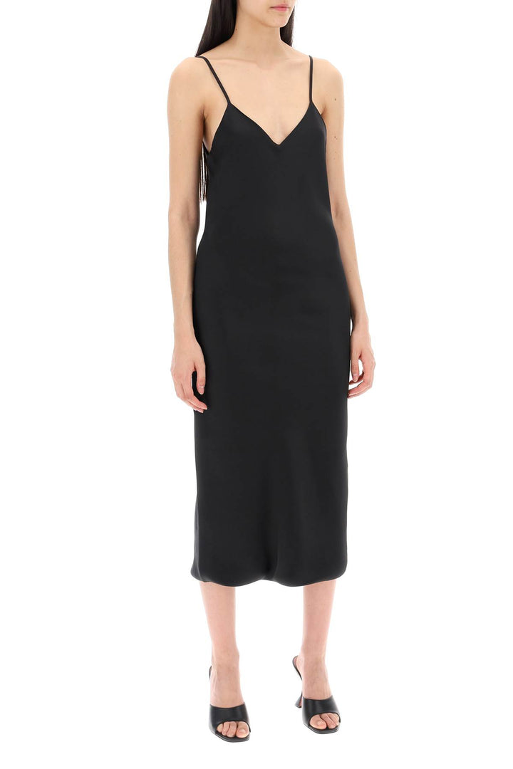 midi crêpe slip dress-1