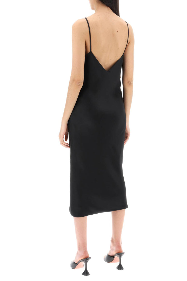 midi crêpe slip dress-2