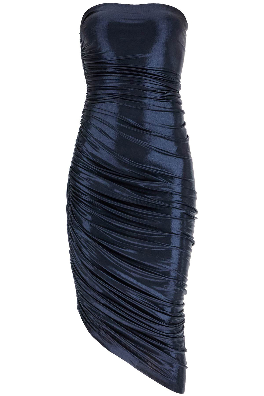 diana strapless dress in lycra-0