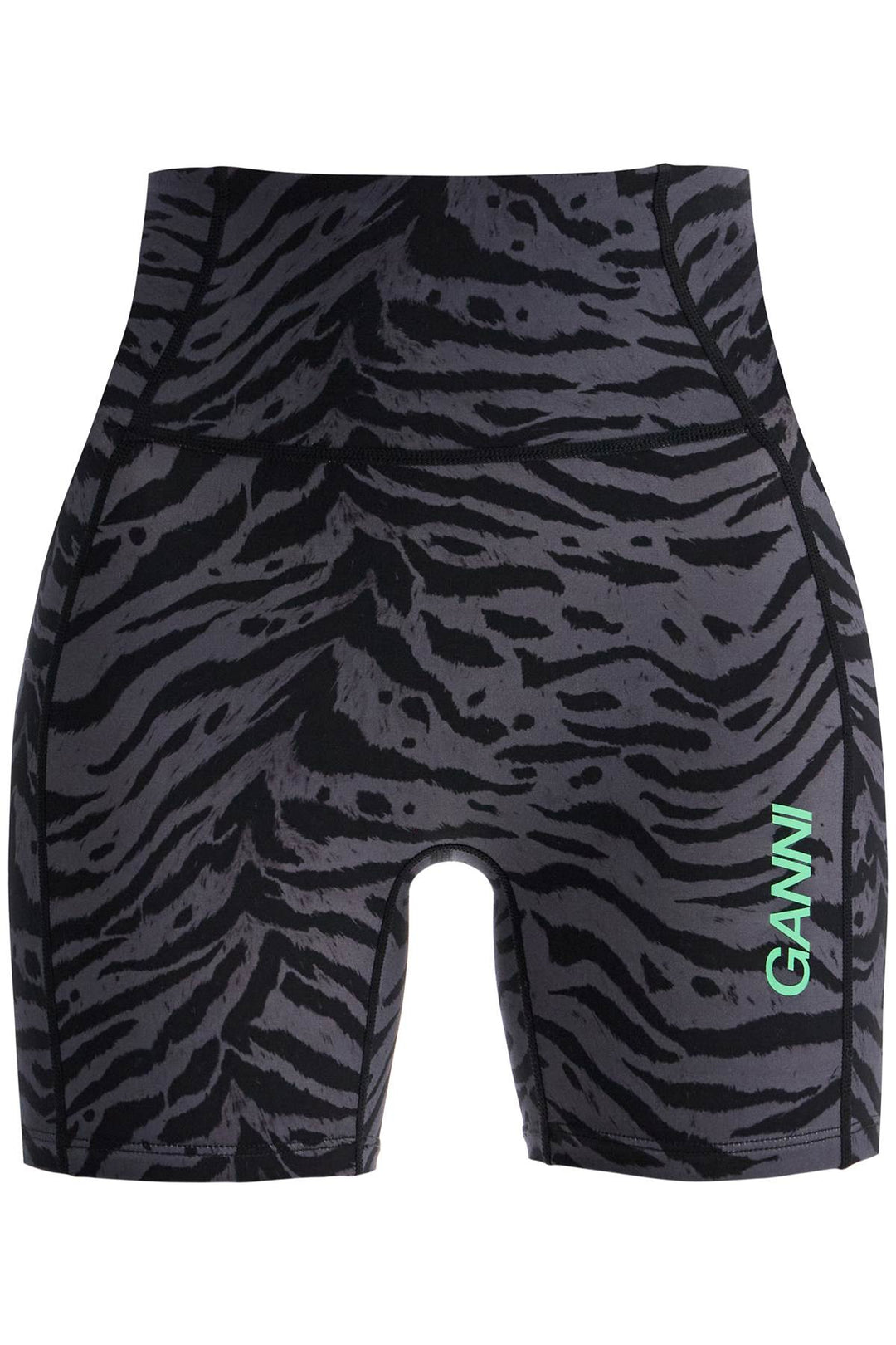 animal print sports shorts-0