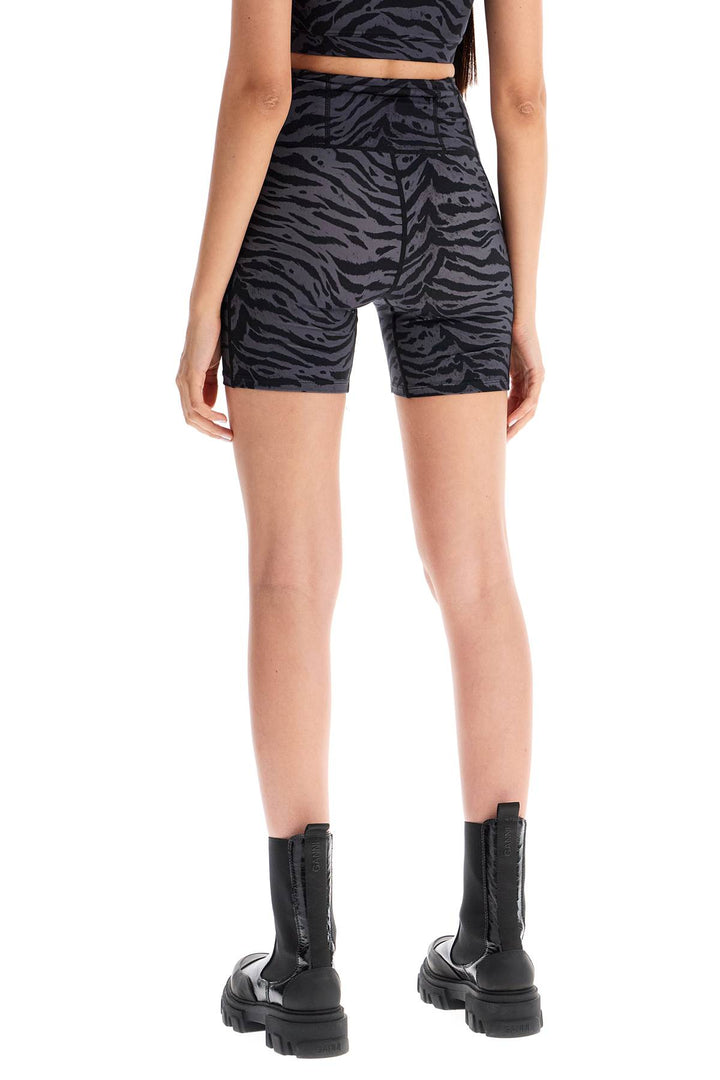 animal print sports shorts-2