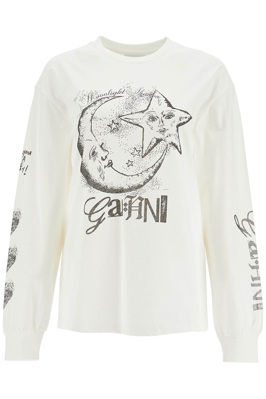 long-sleeved t-shirt with graphic print-0