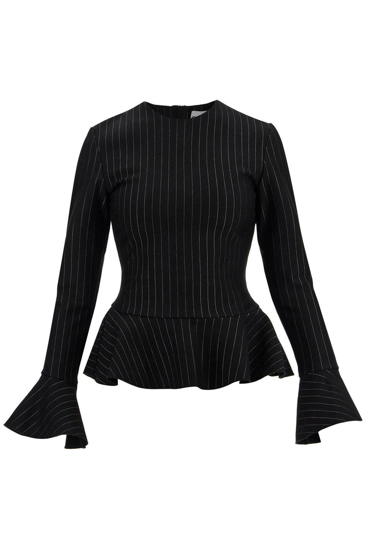 long-sleeved peplum-0