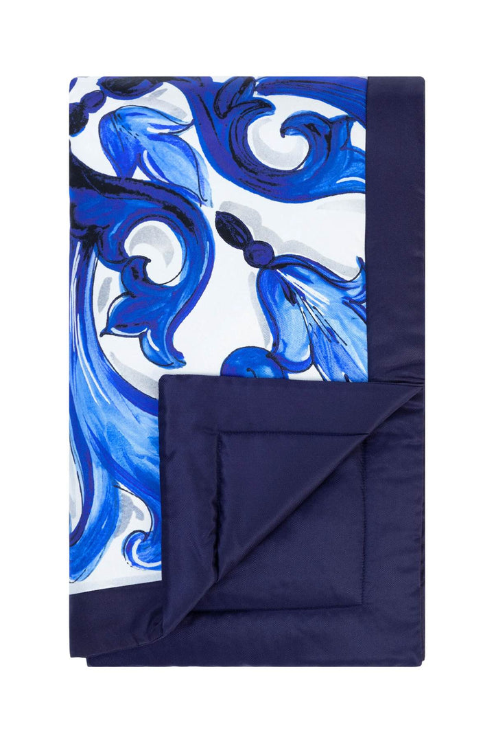 printed silk quilted blanket-0