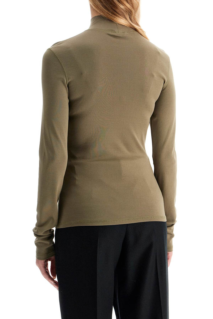 lightweight jersey top with turtle neck-2