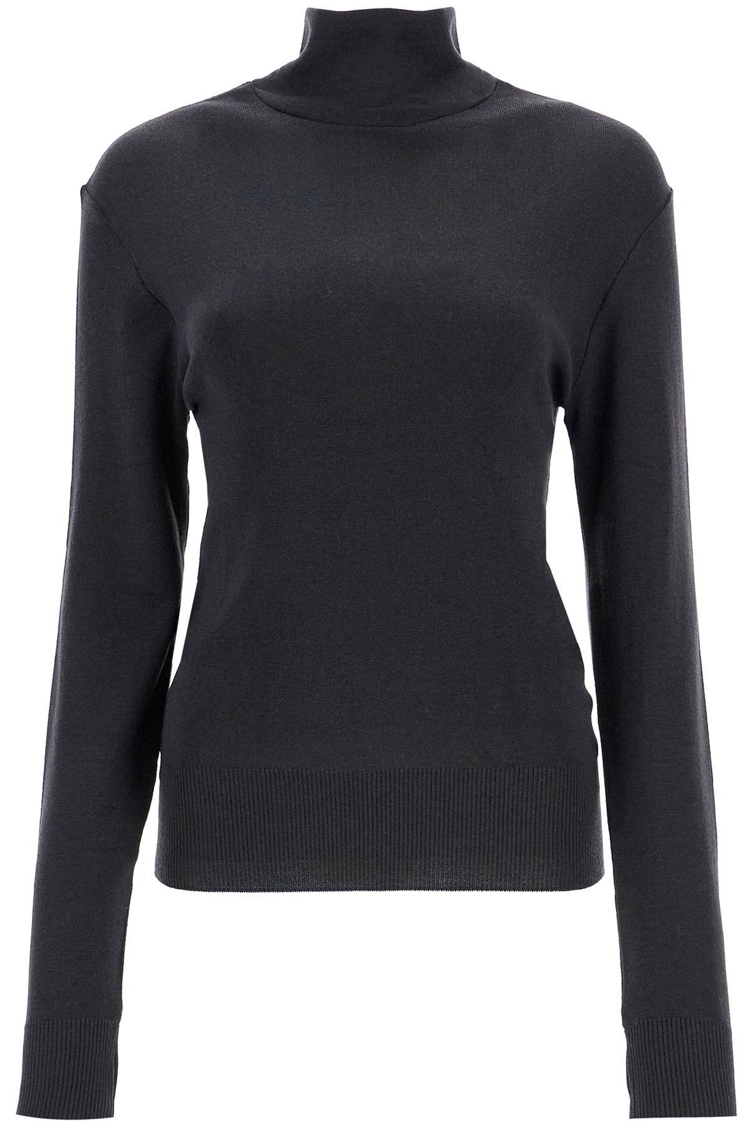 seamless high-neck pullover without-0