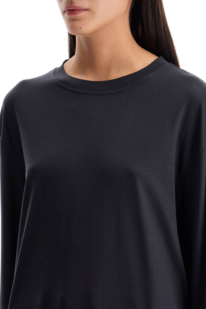 long-sleeved silk t-shirt for-3