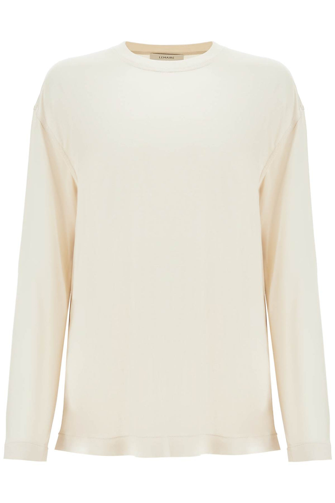 long-sleeved silk t-shirt for-0