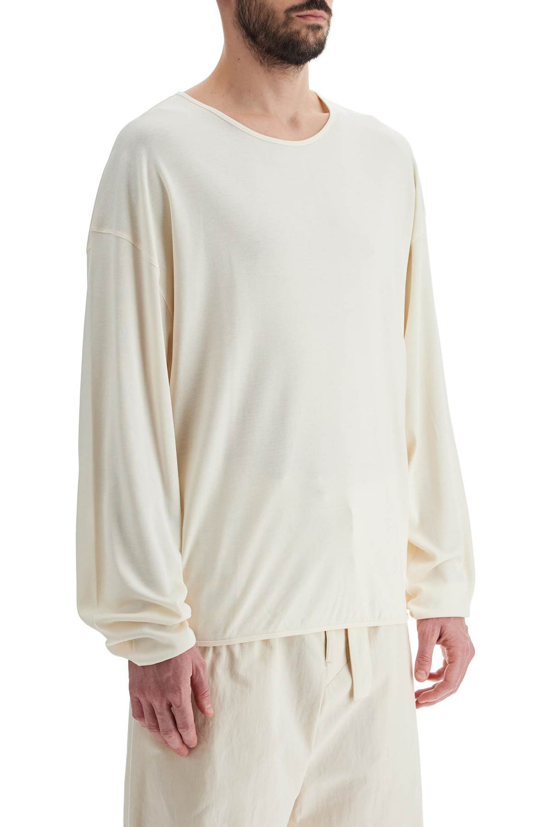 long-sleeved relaxed fit t-1