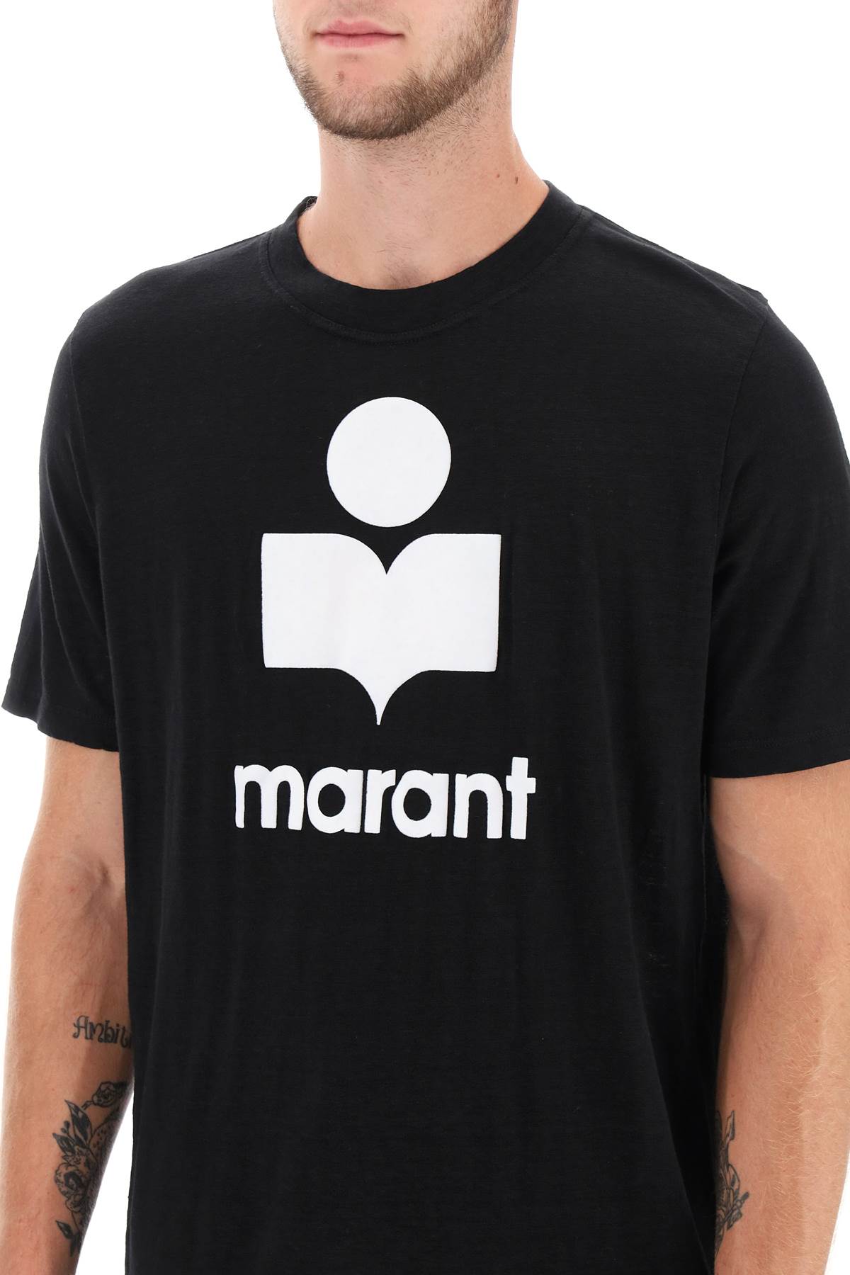 karman linen logo t-shirt-3