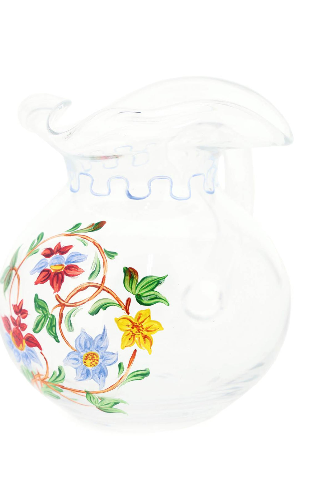 murano cornucopia jug-2