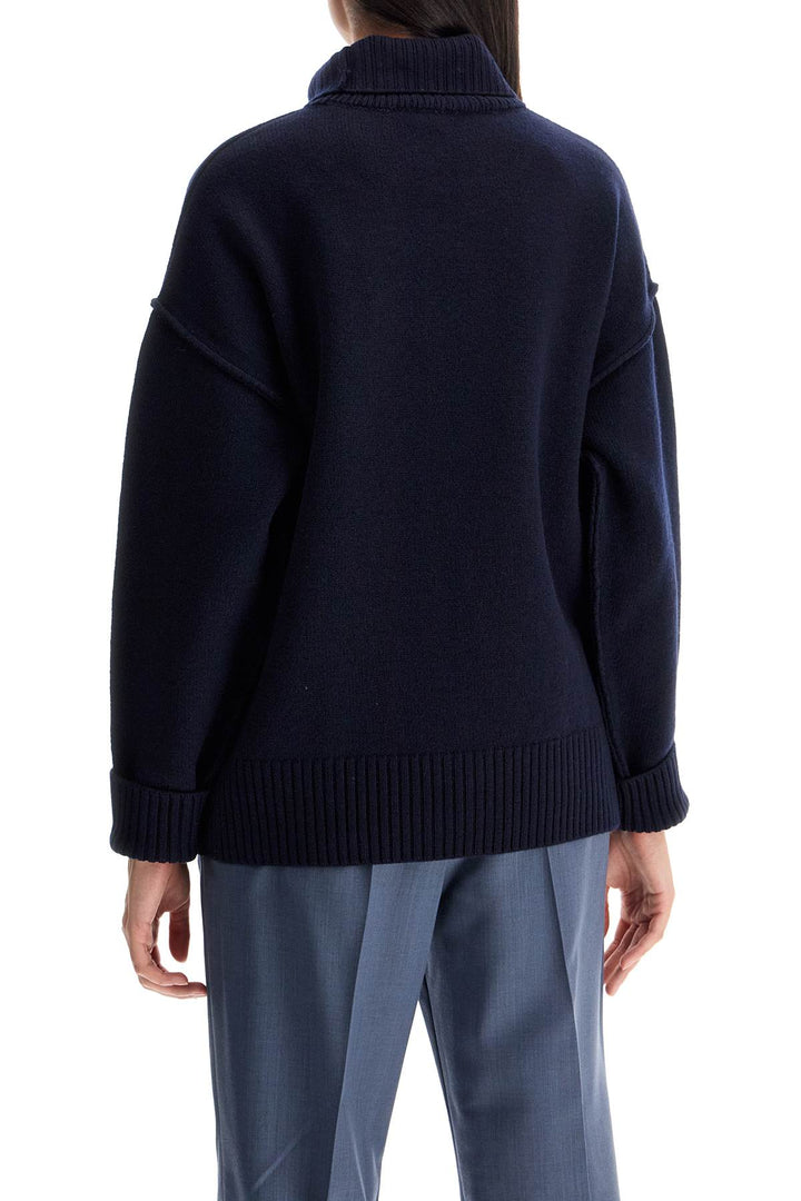 ami de coeur wool turtleneck sweater-3