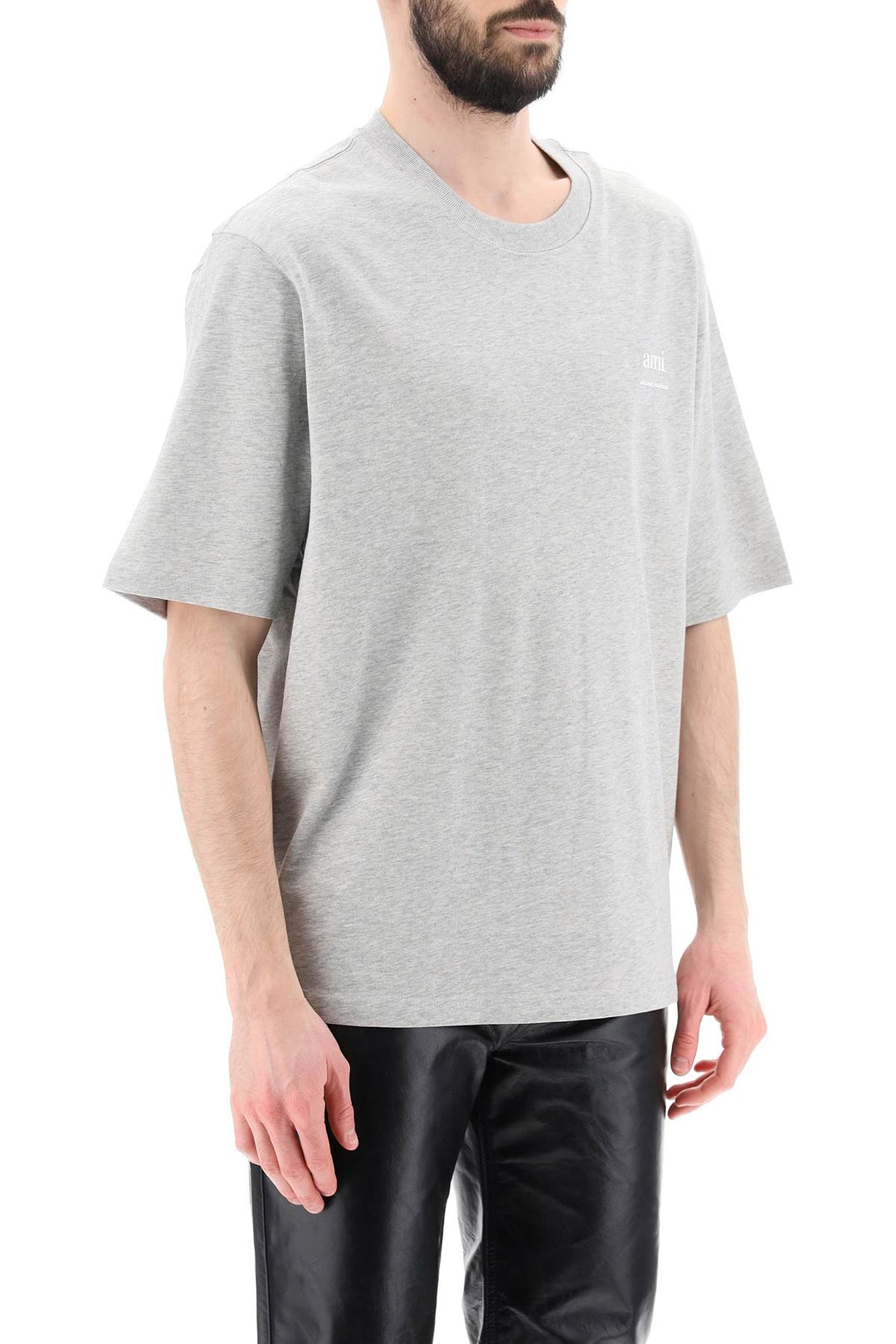 Ami paris organic cotton t-shirt-2