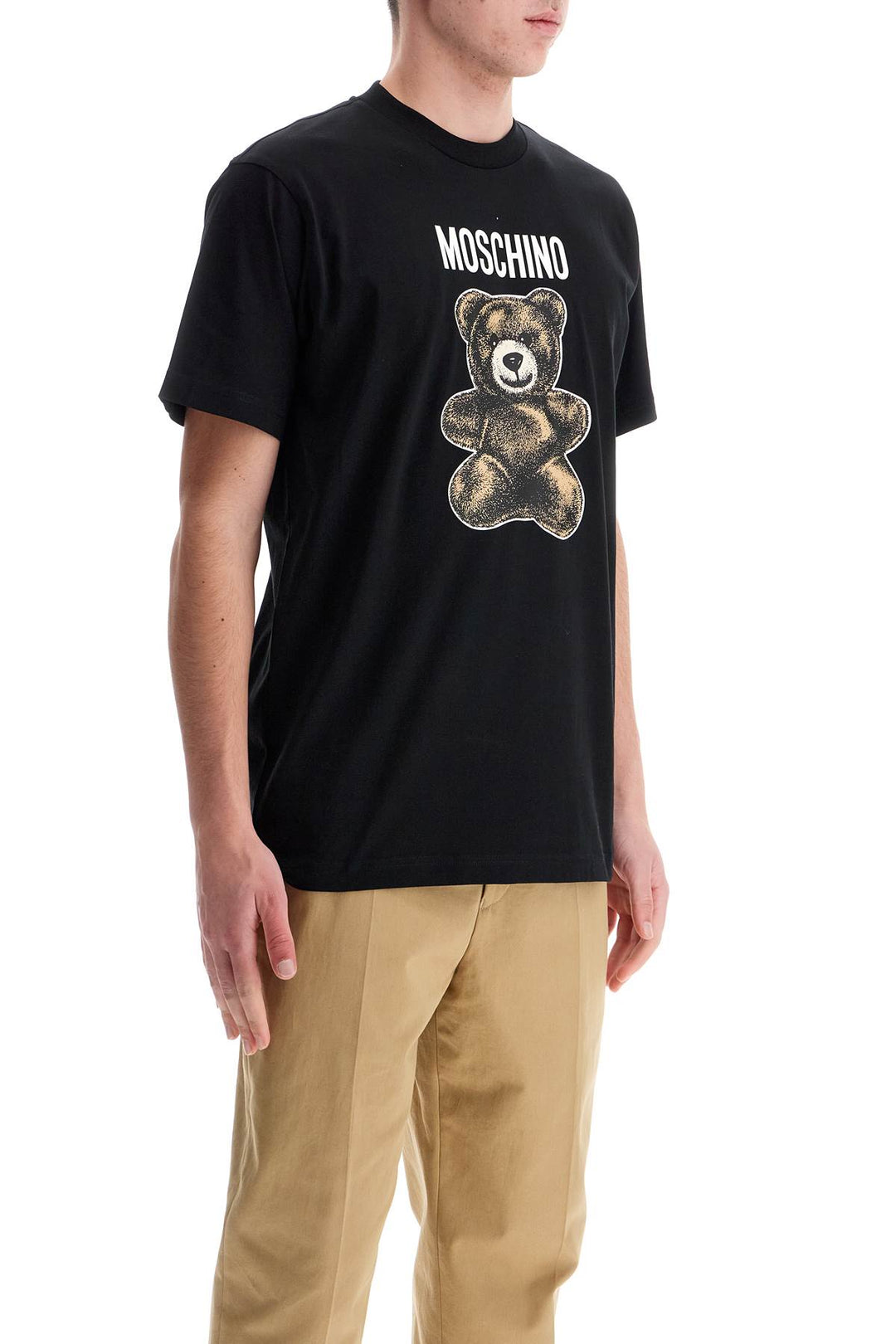 moschino teddy bear printed t-shirt-1