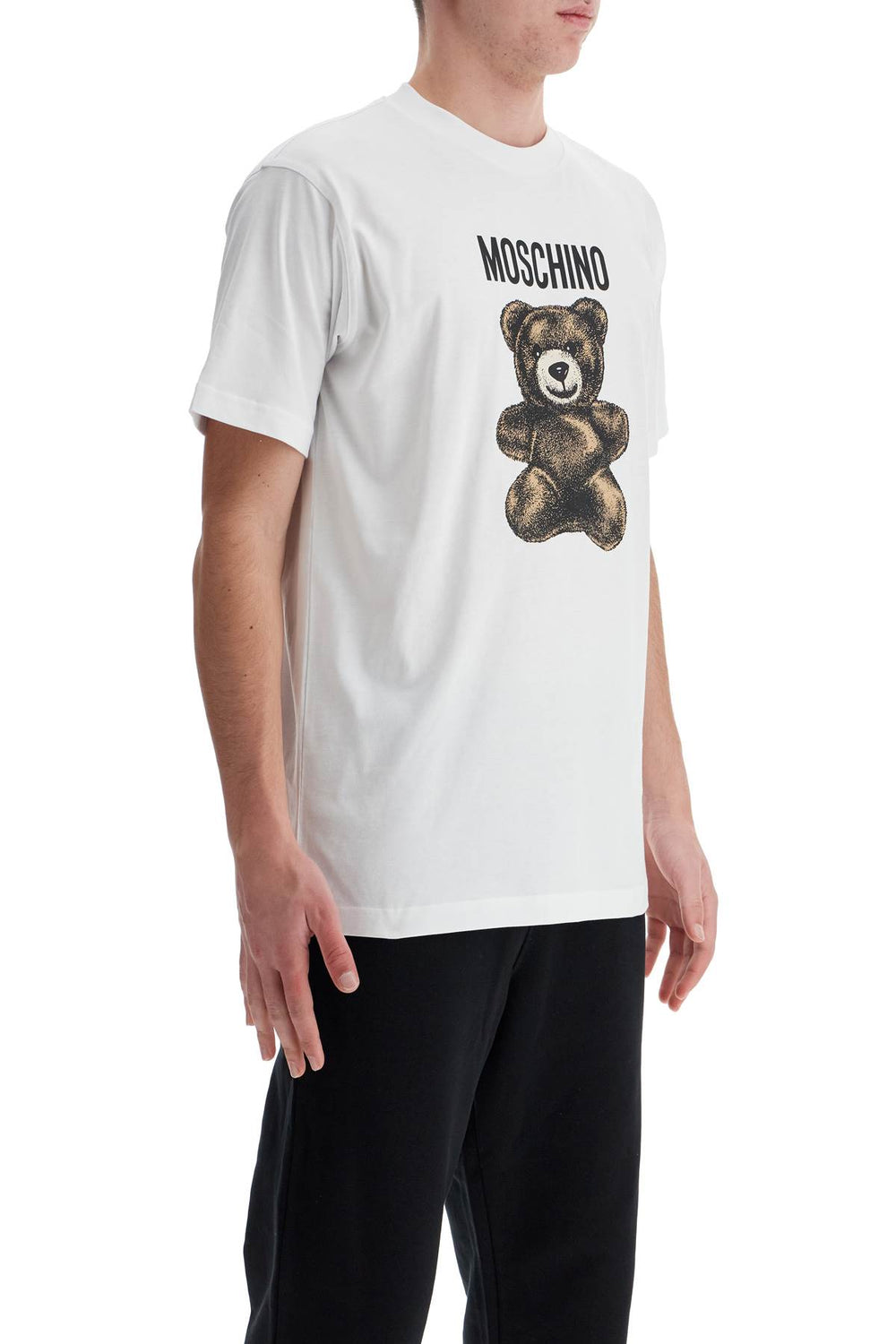 moschino teddy bear printed t-shirt-1