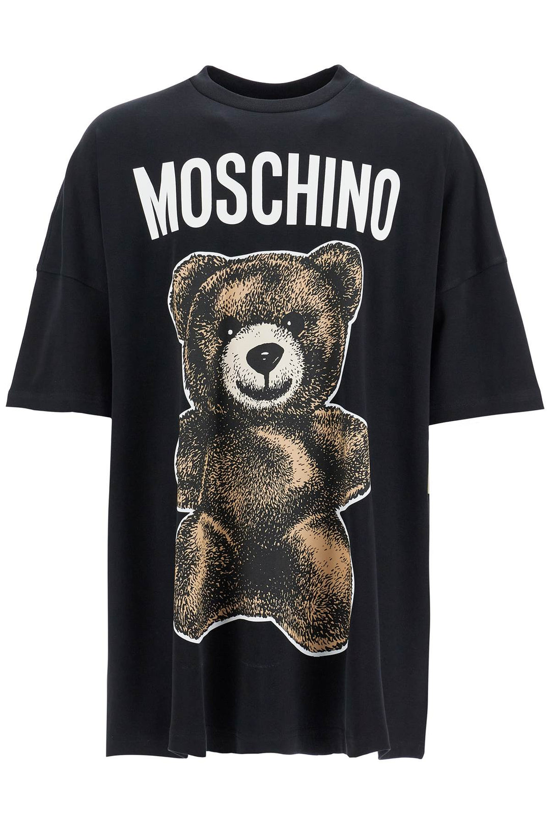 moschino teddy bear print maxi t-0