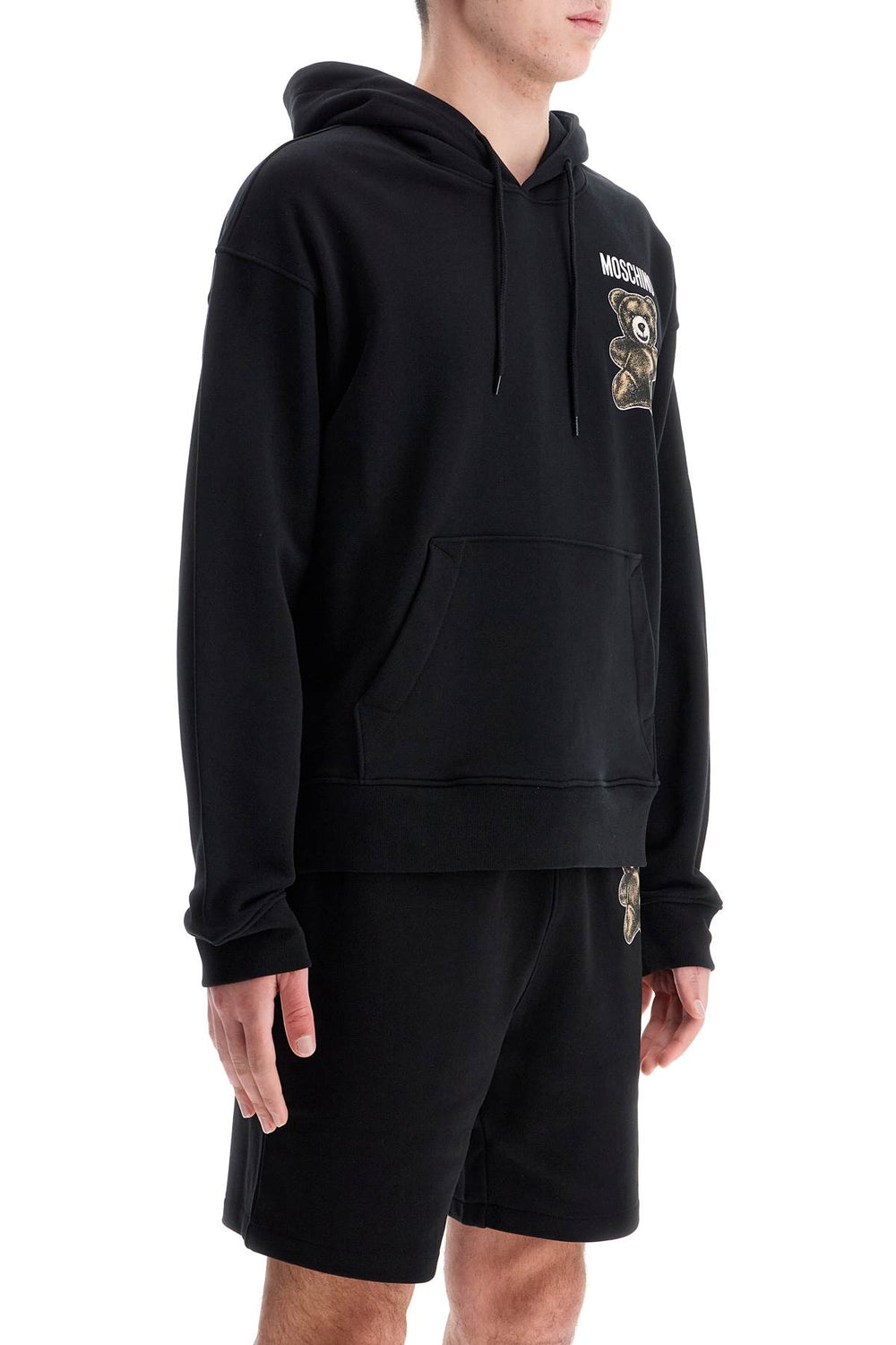 moschino teddy bear hooded sweat-1