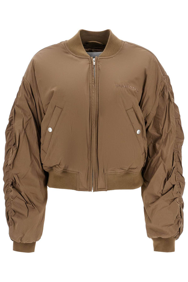 bessime oversized bomber jacket-0