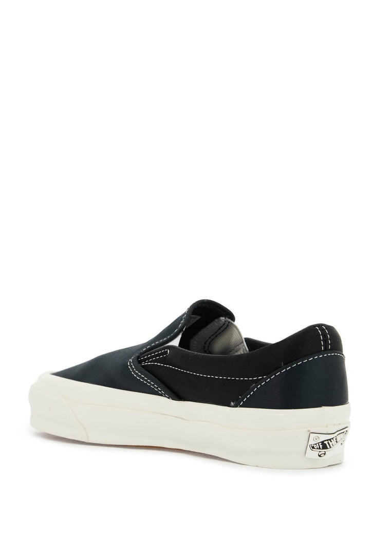 premium satin slip-on sneakers-2