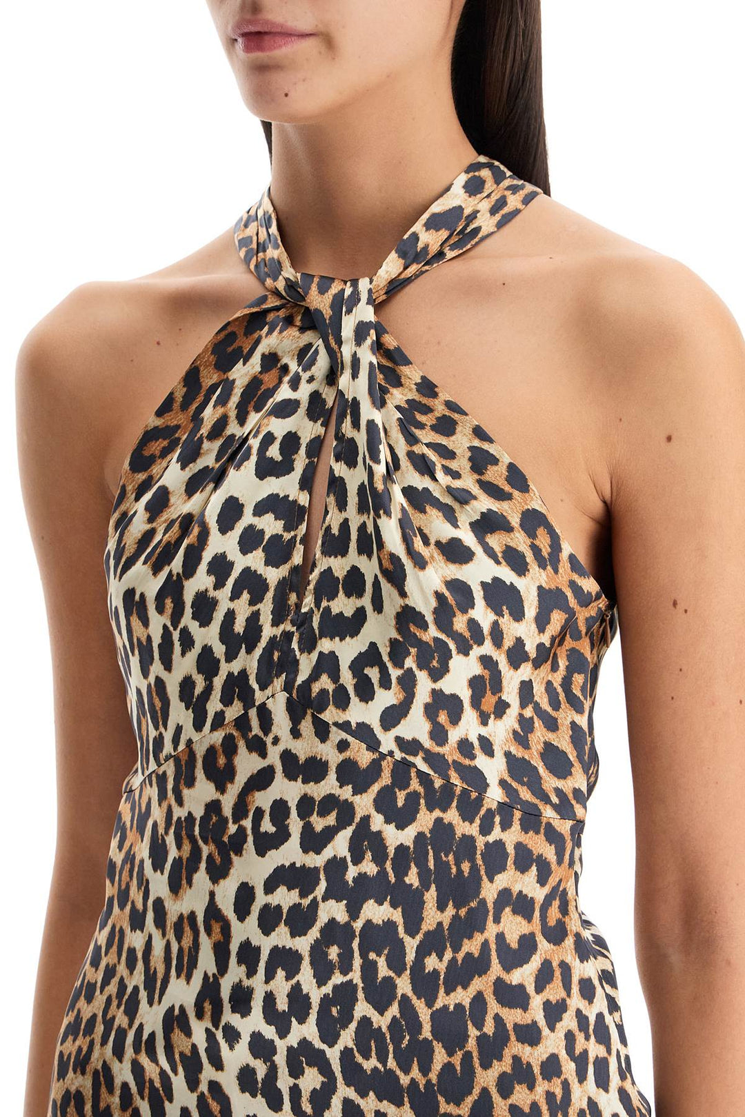 leopard print satin top for-3