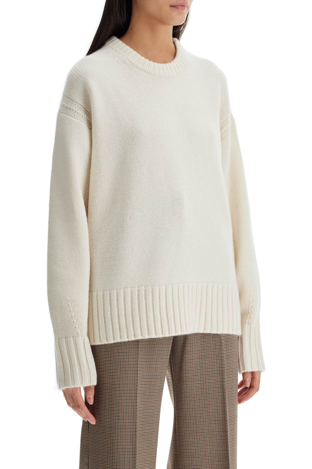 crew-neck sweater in cashmere-1