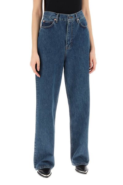 low-waisted loose fit jeans-1