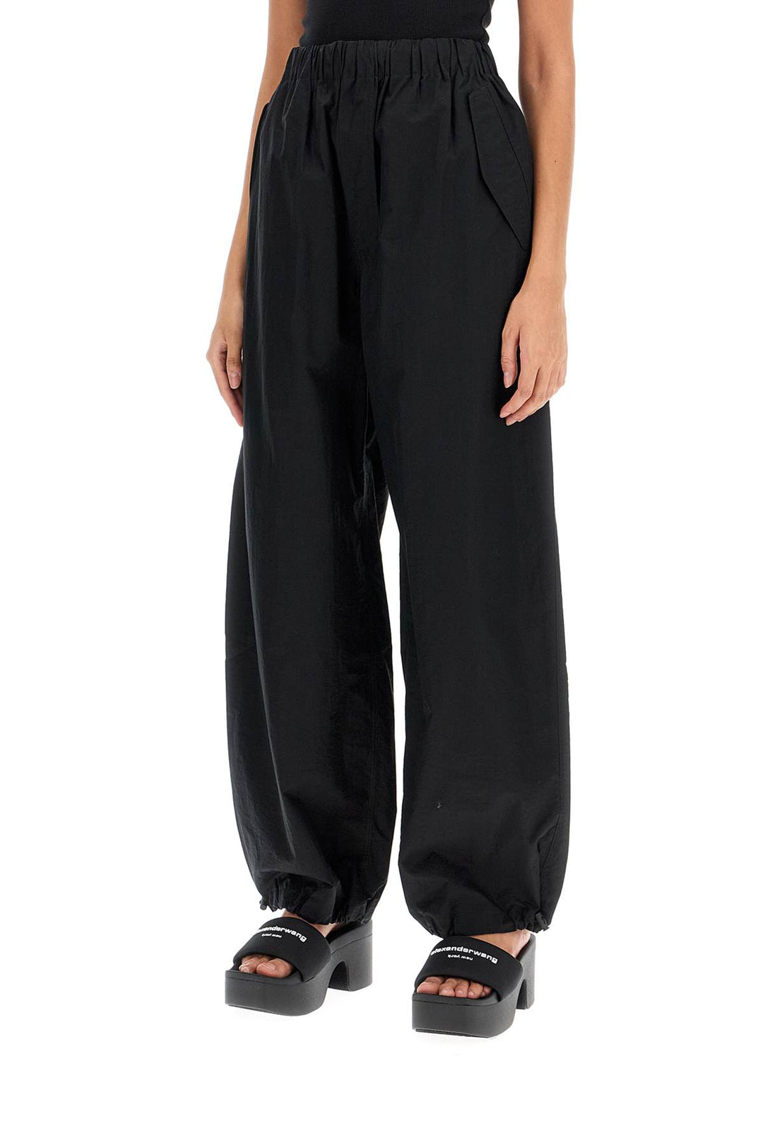 parachute poplin pants-3