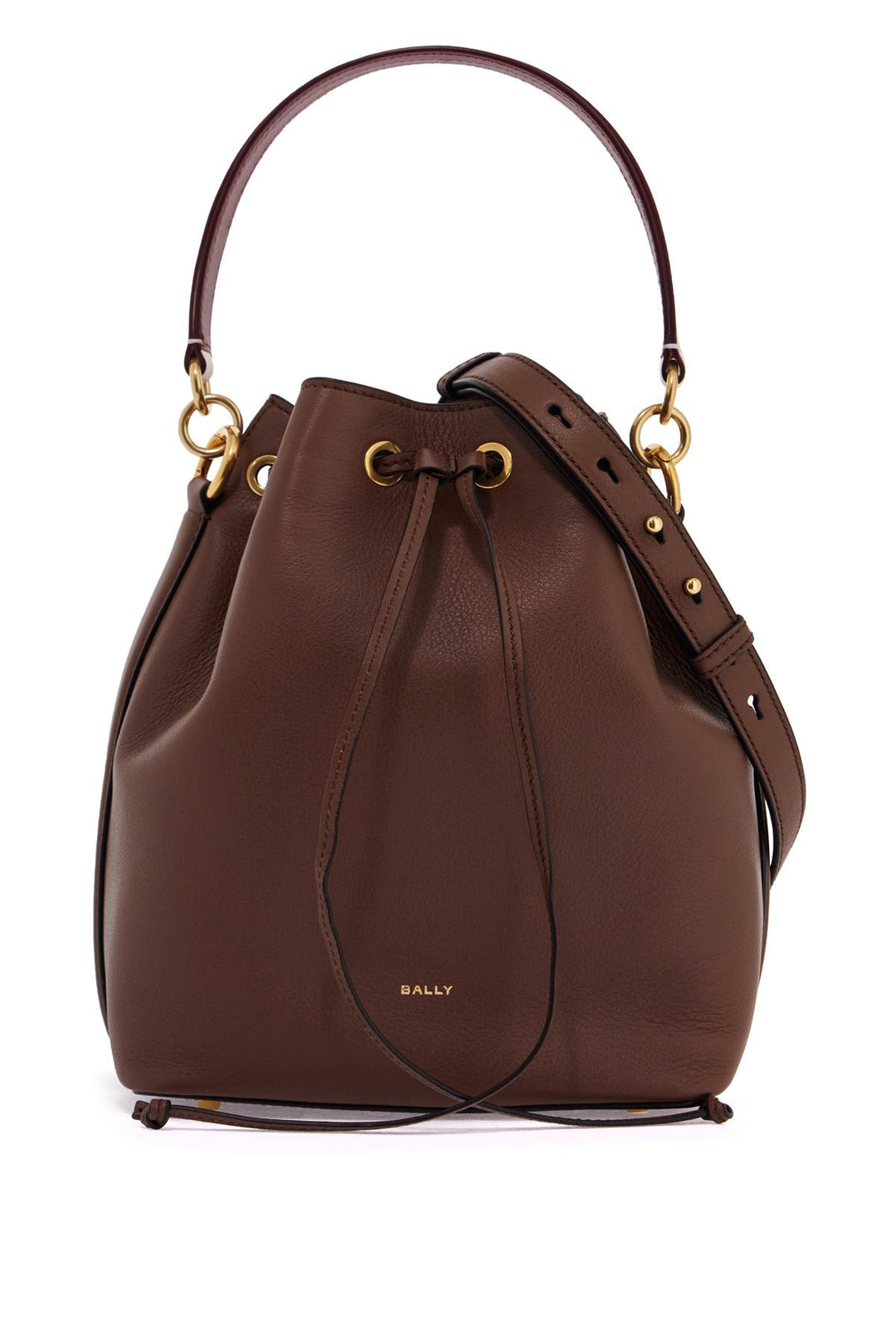 bucket bag with drawstring closure-0