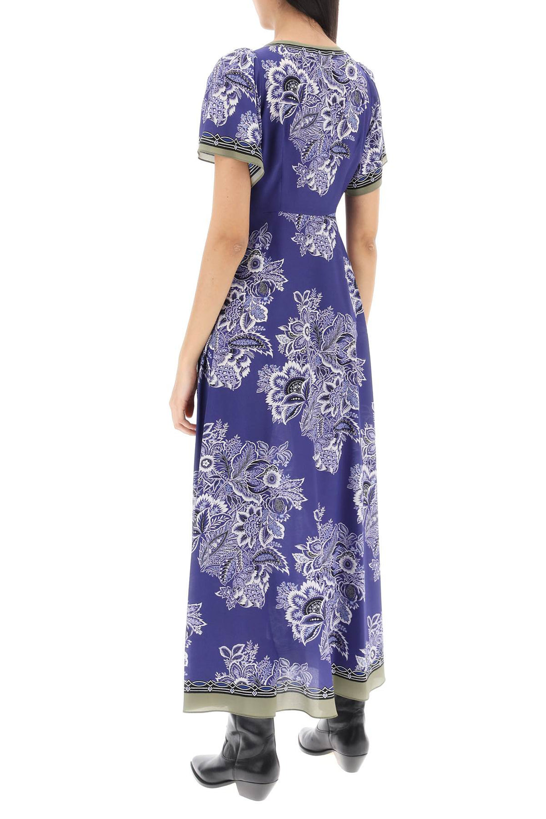 maxi crepe de chine dress-2