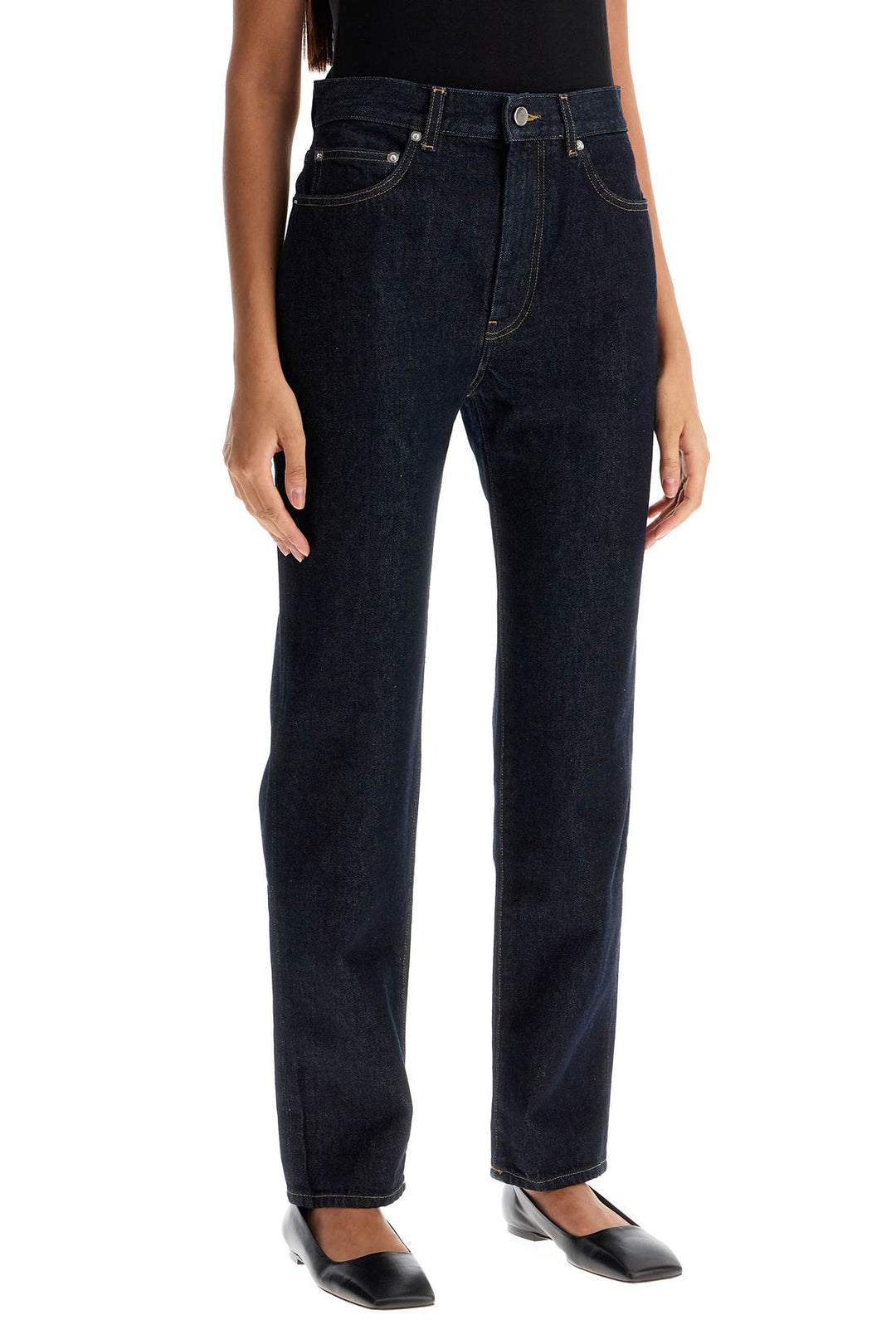 organic cotton tapered jeans-1