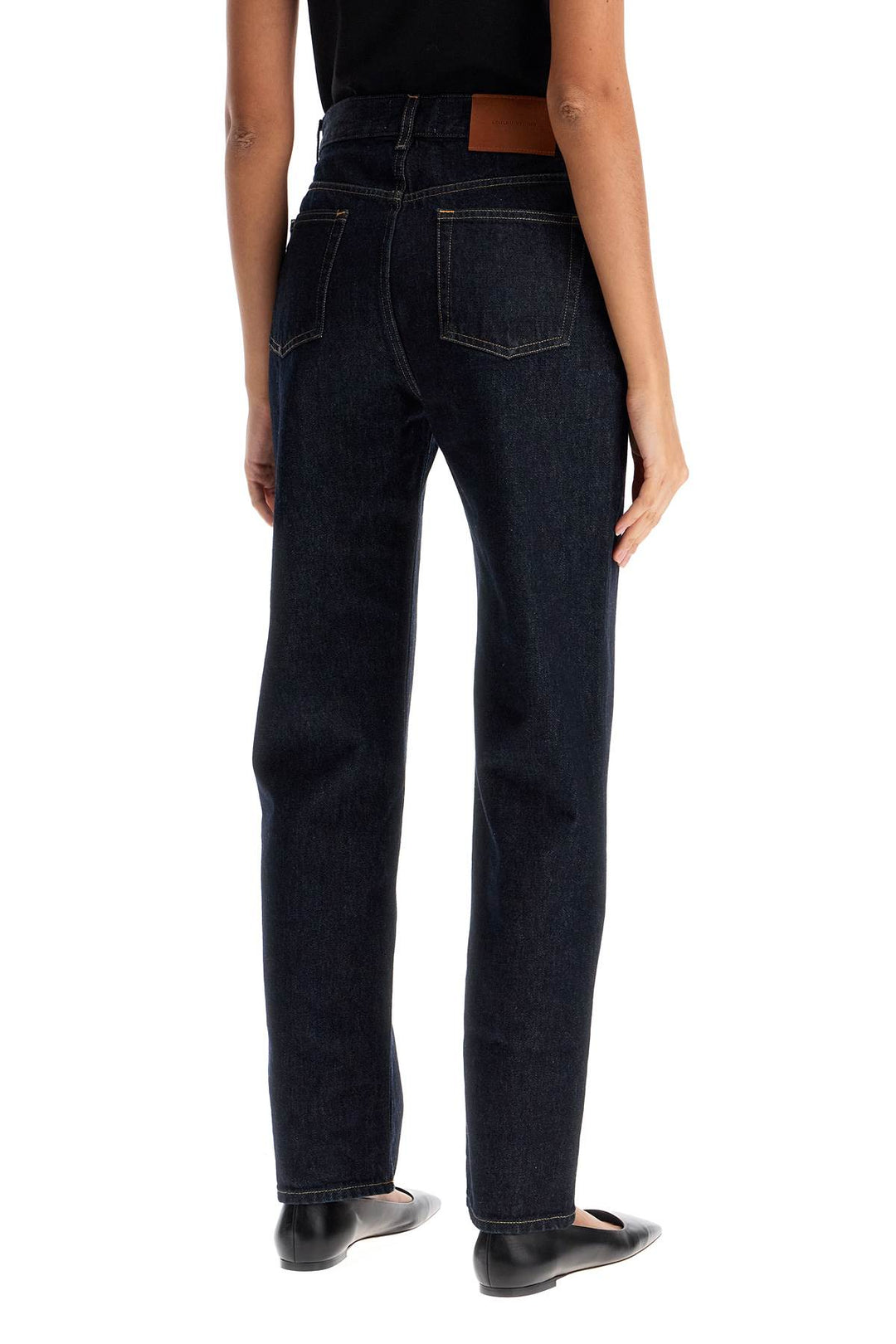 organic cotton tapered jeans-2