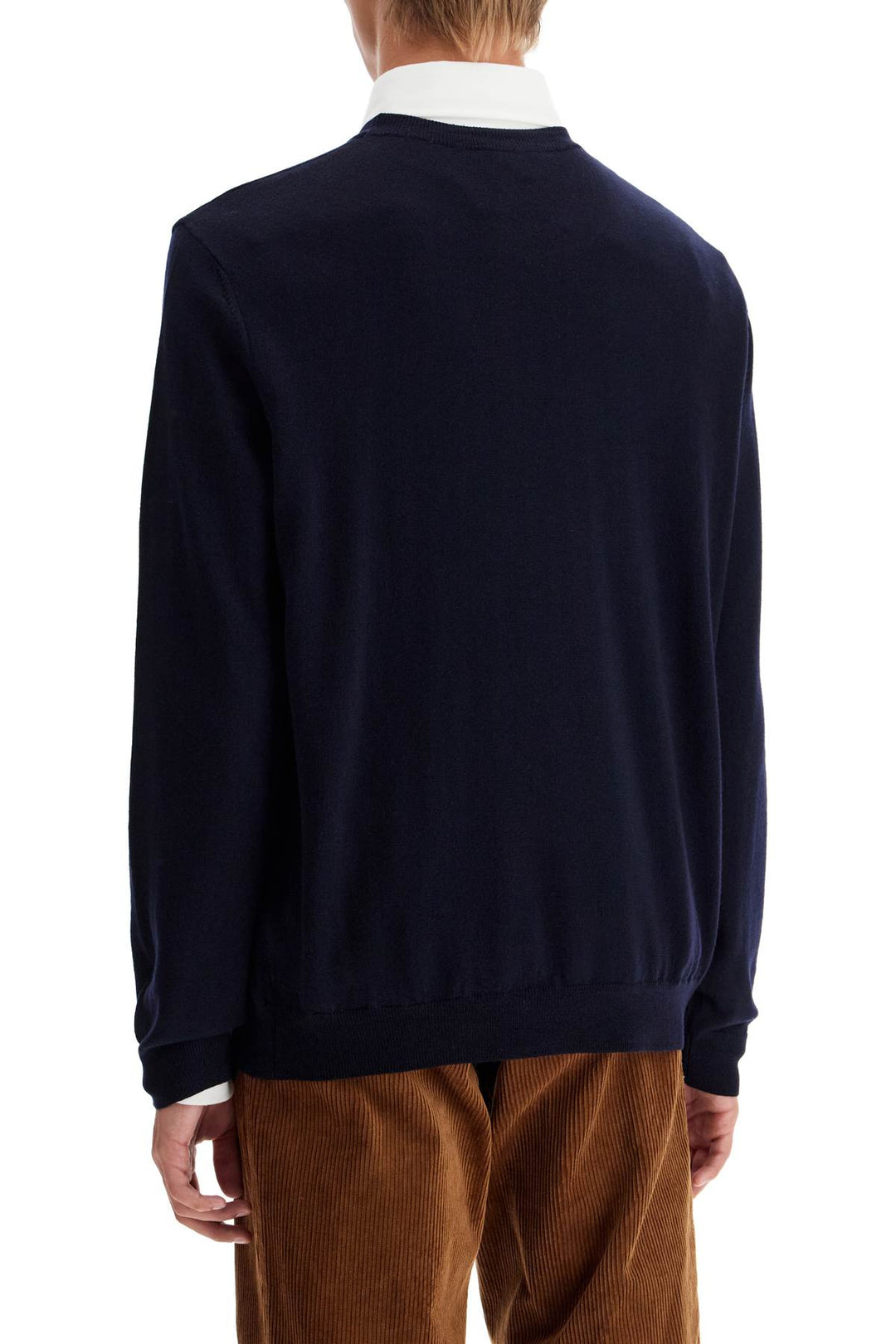 wool crewneck pullover-2