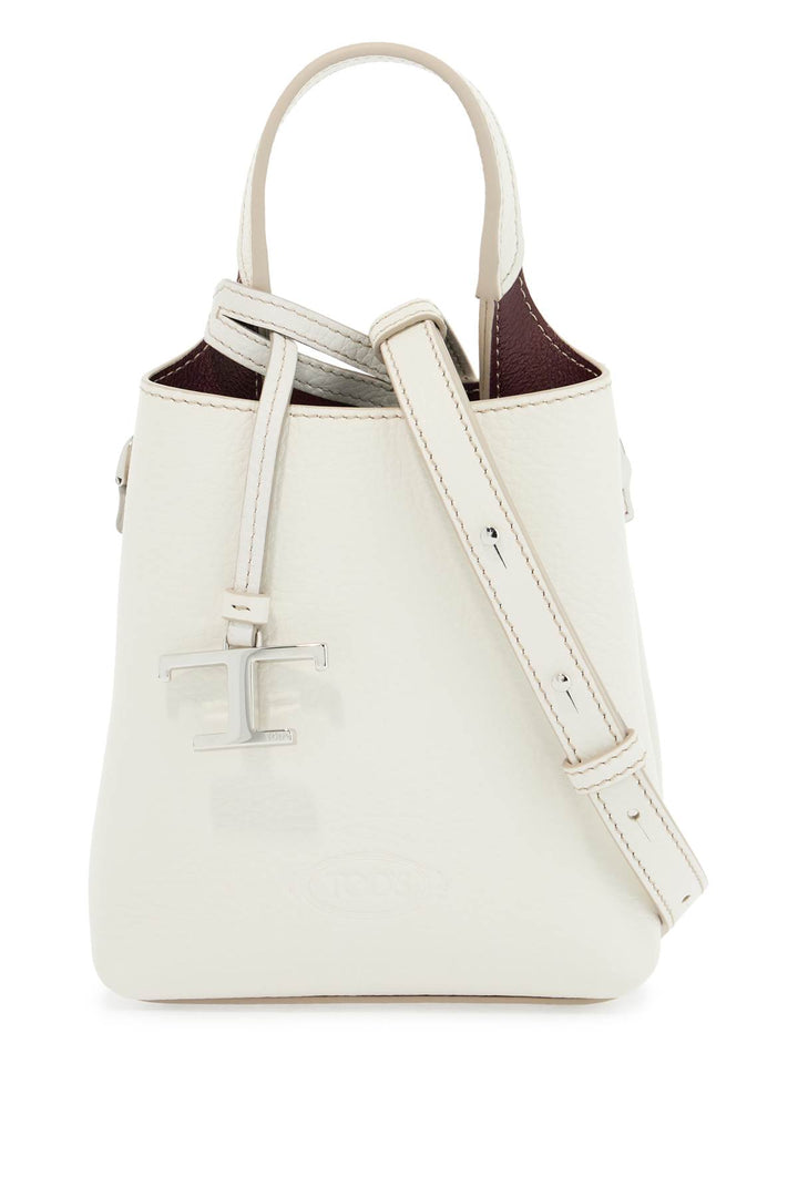 white calf leather crossbody bag with burgundy details-0