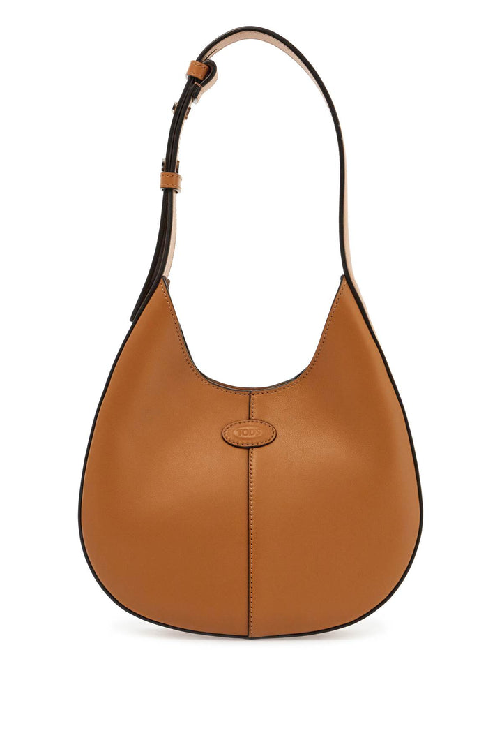 mini hobo bag in leather-0