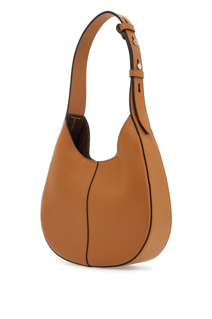 mini hobo bag in leather-1