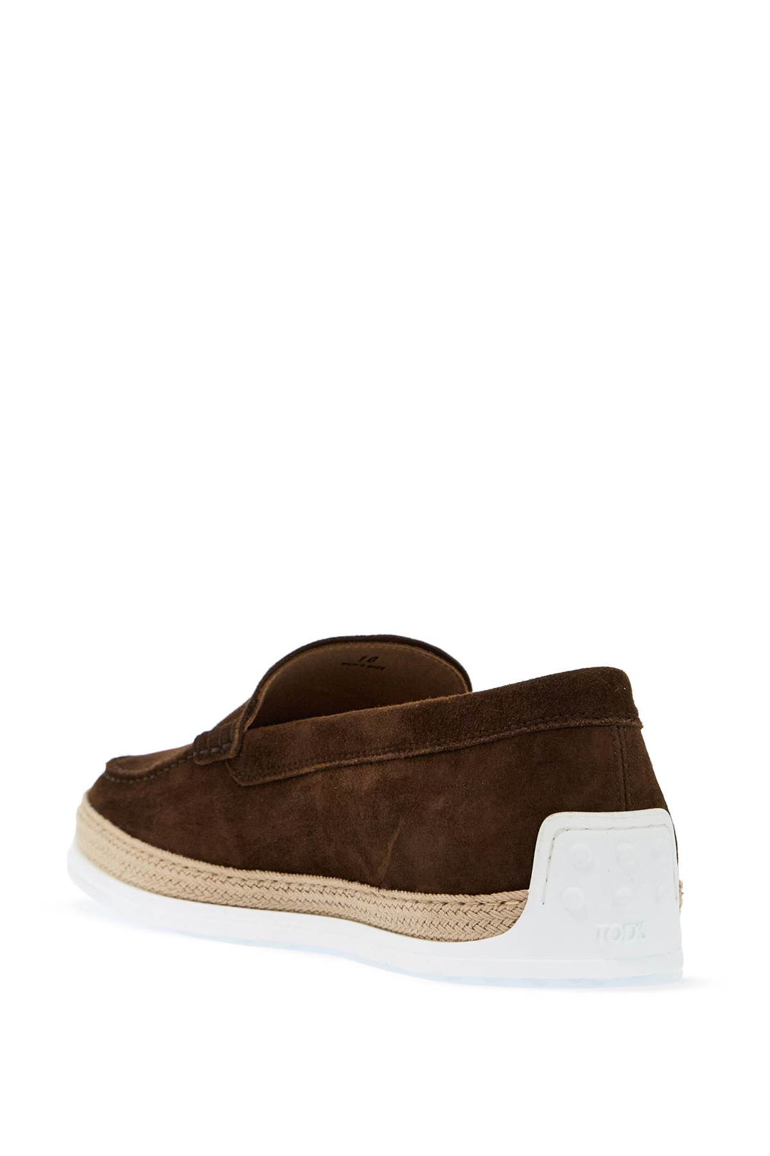 suede slip-on with rafia insert-2