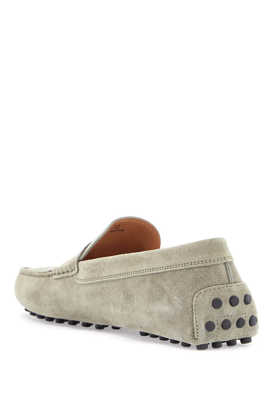 beige suede driving moccasin for men with rubber sole-2