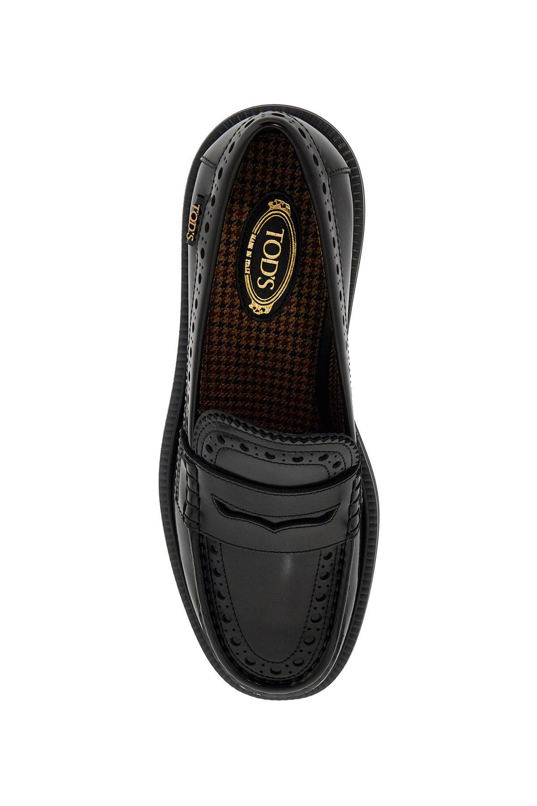 leather brogue loafers-1