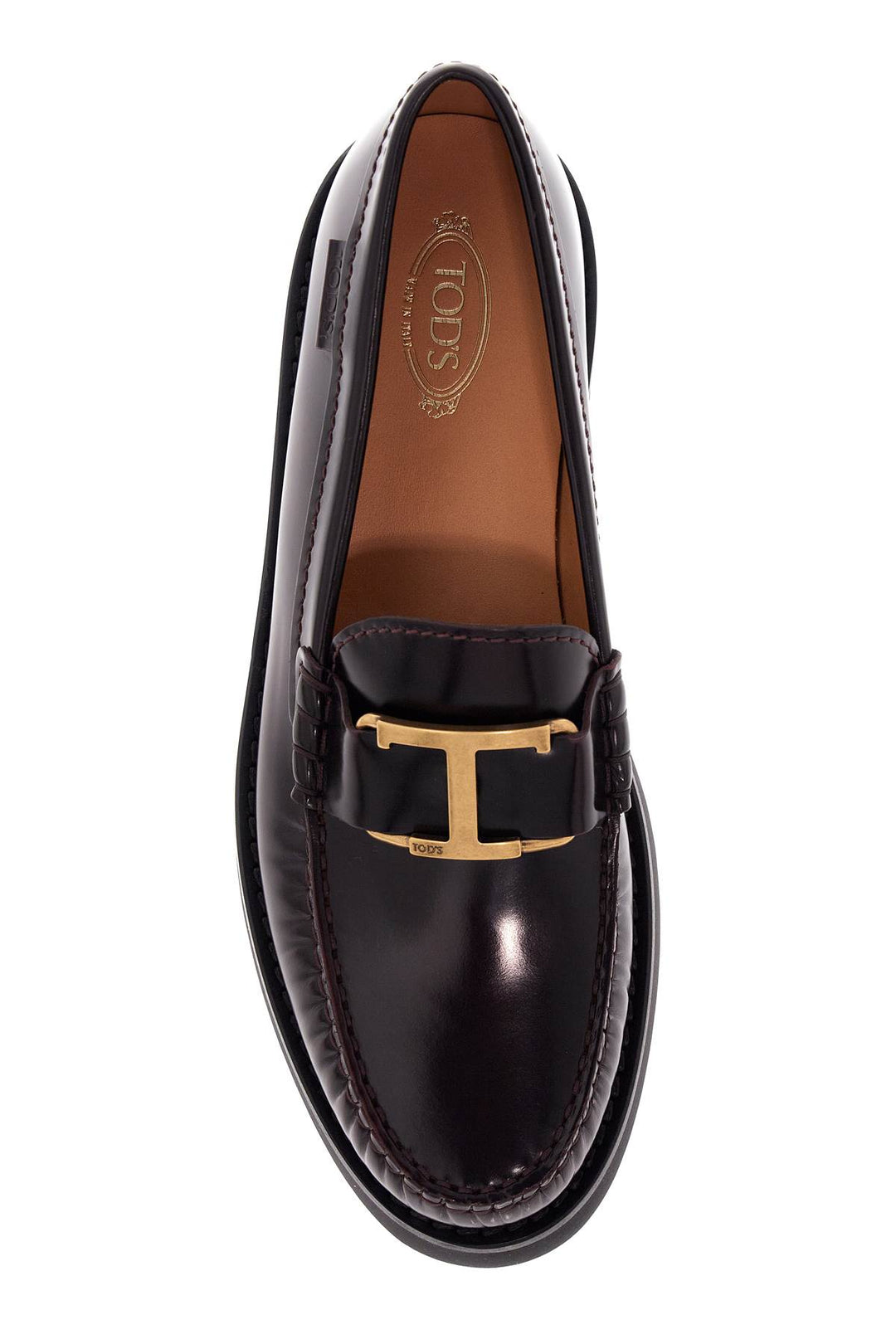 t timeless leather loafers-1