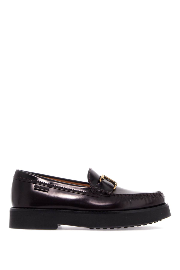 t timeless leather loafers-0